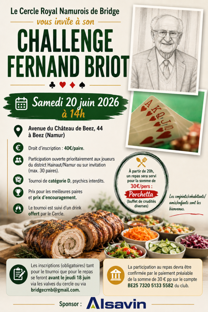 Affiche Tournoi annuel CRNB 2026 AI 3